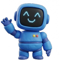 Robots clay-style AI sticker